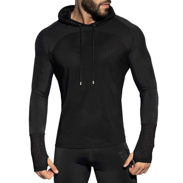 ES Collection Vertex Hoodie - Black