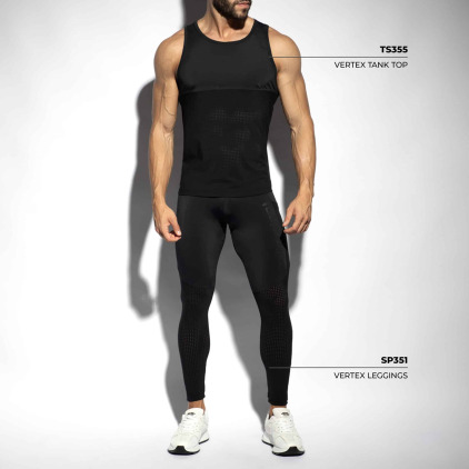 Débardeur Vertex Noir ES Collection