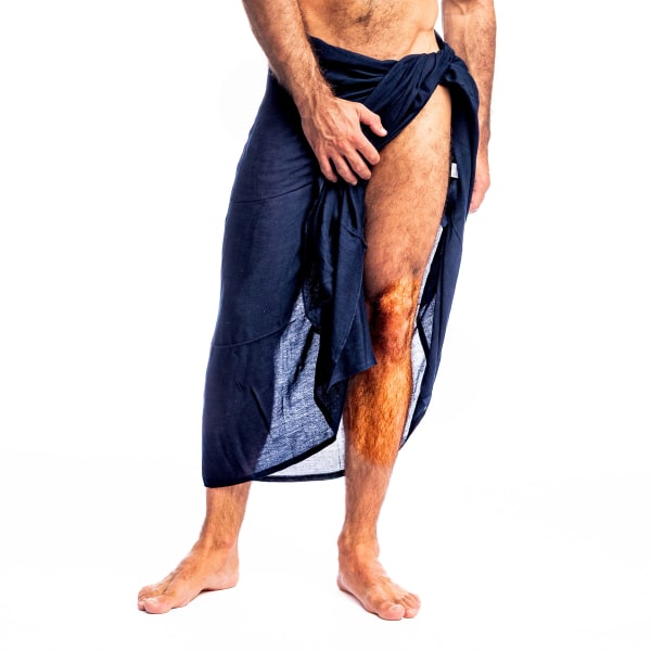 L'Homme invisible Calypso Pareo - Navy