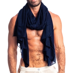 Paréo Calypso Bleu Marine L'Homme Invisible