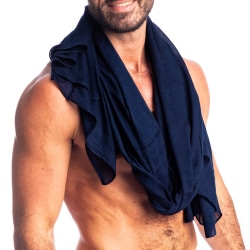 Paréo Calypso Bleu Marine L'Homme Invisible