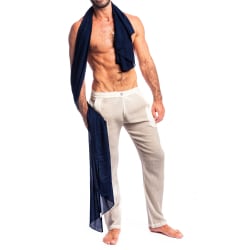 Paréo Calypso Bleu Marine L'Homme Invisible