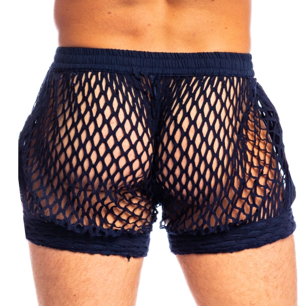 Short Zephiro Bleu Marine L'Homme Invisible