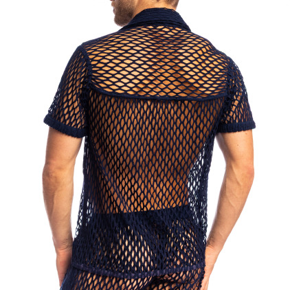 Chemisette Zephiro Bleu Marine L'Homme Invisible