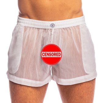 Short Flowy Chantilly Blanc L'Homme Invisible