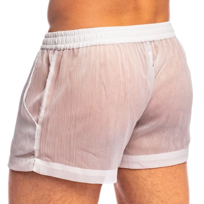 Short Flowy Chantilly Blanc L'Homme Invisible