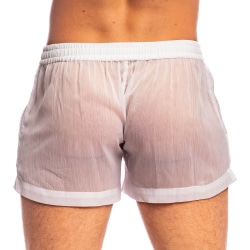 Short Flowy Chantilly Blanc L'Homme Invisible