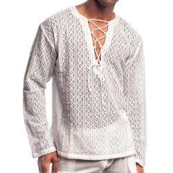 Chemise Tunique Nireo Blanche L'Homme Invisible