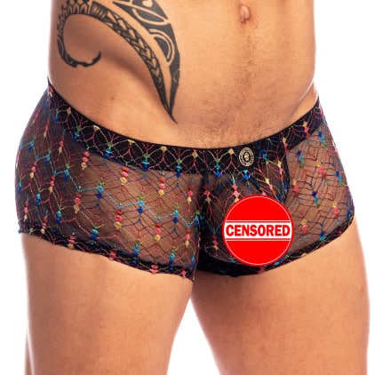 Shorty Push-Up Revival Noir L'Homme Invisible