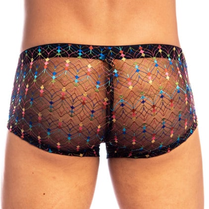 Shorty Push-Up Revival Noir L'Homme Invisible