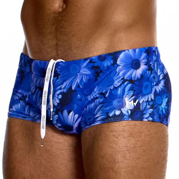 Modus Vivendi Daisies Swim Trunks - Blue