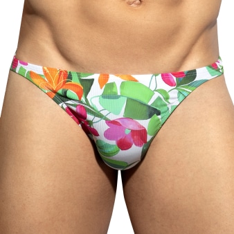 String Bold Flowers Blanc ES Collection
