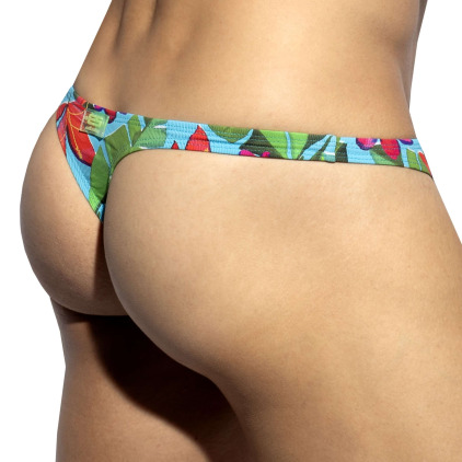 String Bold Flowers Turquoise ES Collection