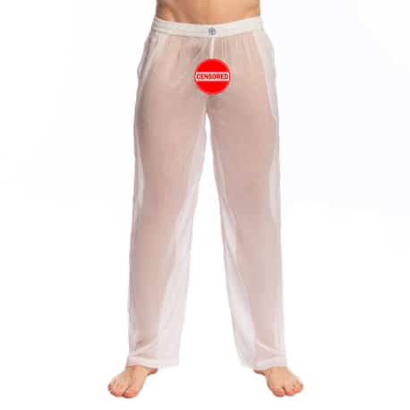 L'Homme invisible Chantilly Lounge Pants - White