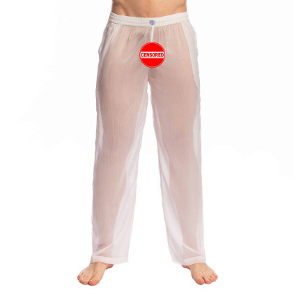 Pantalon Lounge Chantilly Blanc L'Homme Invisible