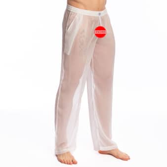 Pantalon Lounge Chantilly Blanc L'Homme Invisible