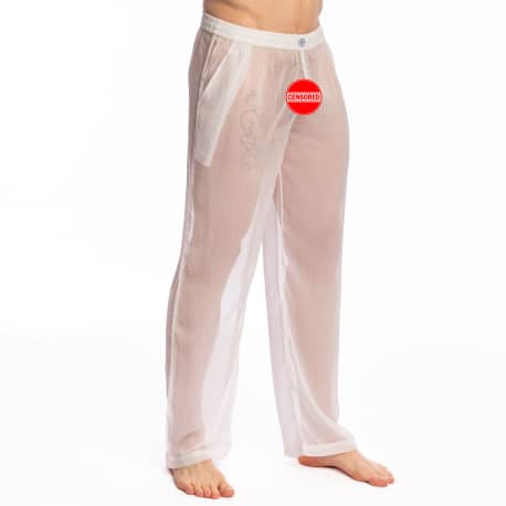 L'Homme invisible Chantilly Lounge Pants - White