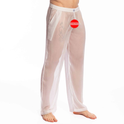Pantalon Lounge Chantilly Blanc L'Homme Invisible