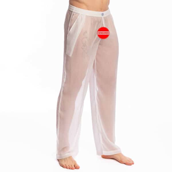 L'Homme invisible Chantilly Lounge Pants - White