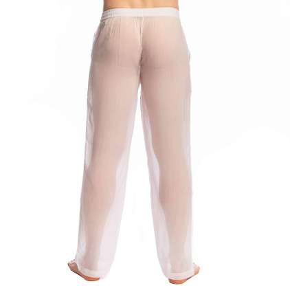 Pantalon Lounge Chantilly Blanc L'Homme Invisible