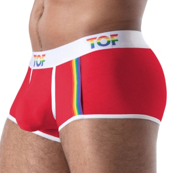 Boxer Court Pride Joyful Rouge TOF Paris