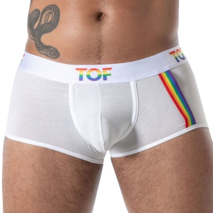 Boxer Court Pride Joyful Blanc TOF Paris