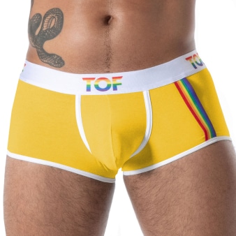 Boxer Court Pride Joyful Jaune TOF Paris