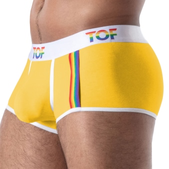 Boxer Court Pride Joyful Jaune TOF Paris