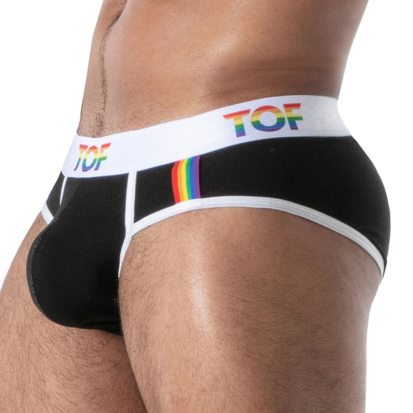 TOF Paris Joyful Pride Briefs - Black