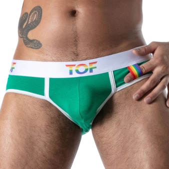 Slip Pride Joyful Vert TOF Paris