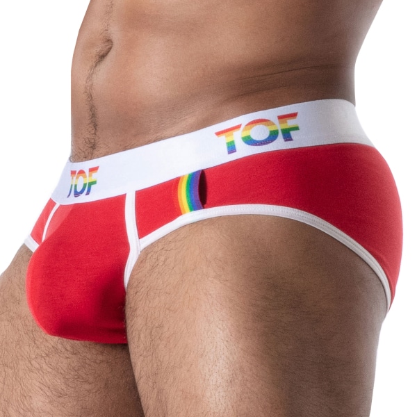 TOF Paris Joyful Pride Briefs - Red