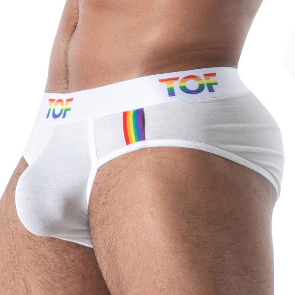 Slip Pride Joyful Blanc TOF Paris