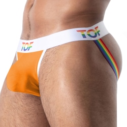 Jock Strap Pride Joyful Orange TOF Paris