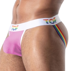 Jock Strap Pride Joyful Rose TOF Paris
