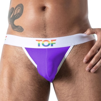 Jock Strap Pride Joyful Violet TOF Paris