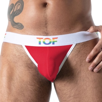 Jock Strap Pride Joyful Rouge TOF Paris