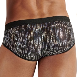 Slip Mini Pure Seduction Glitter Noir WOH