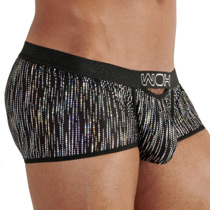 Boxer Pure Seduction Glitter Noir WOH