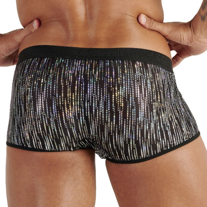 Boxer Pure Seduction Glitter Noir WOH