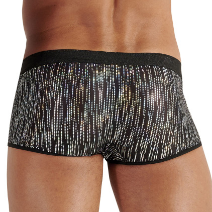 Boxer Pure Seduction Glitter Noir WOH