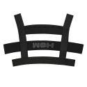Harnais Elastique Night Universe Noir WOH