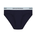 Emporio Armani Pure Cotton Briefs - Navy