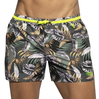 Short de Bain Fall Leaves Kaki ES Collection