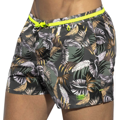 Short de Bain Fall Leaves Kaki ES Collection