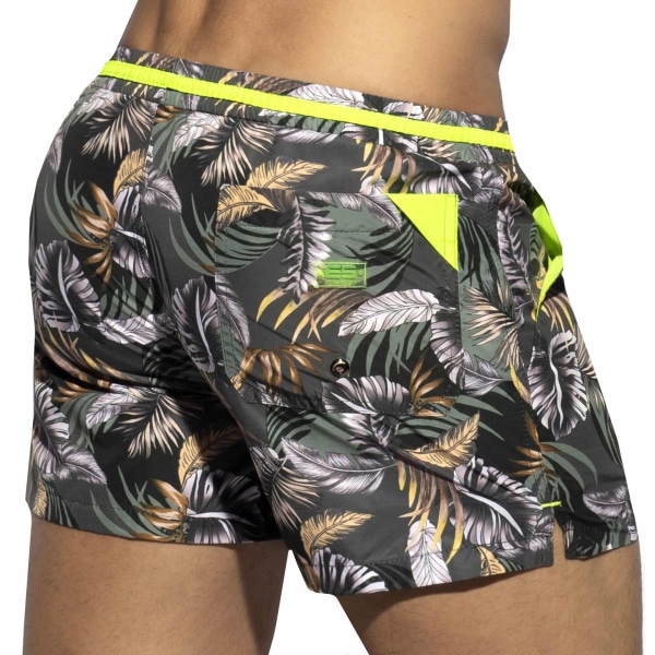 Short de Bain Fall Leaves Kaki ES Collection