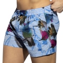 Short de Bain Birds Turquoise ES Collection