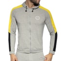 Veste Sport Piquée FIT Gris Chiné ES Collection