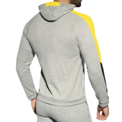 Veste Sport Piquée FIT Gris Chiné ES Collection