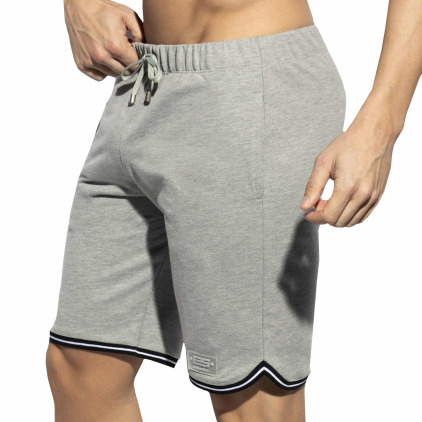 Short Whisper Stripes Gris Chiné ES Collection