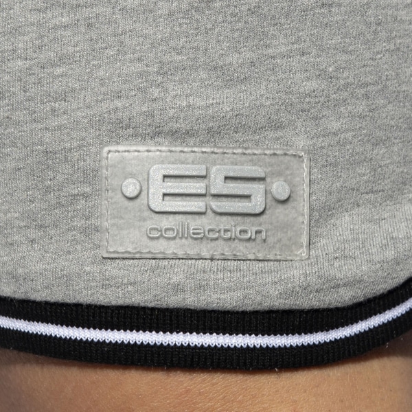Short Whisper Stripes Gris Chiné ES Collection